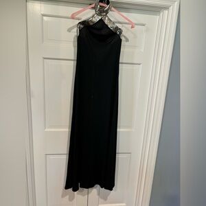 Elegant Black Evening Gown
